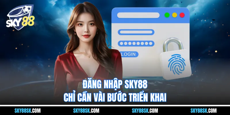 Đăng nhập Sky88 chỉ cần vài bước triển khai