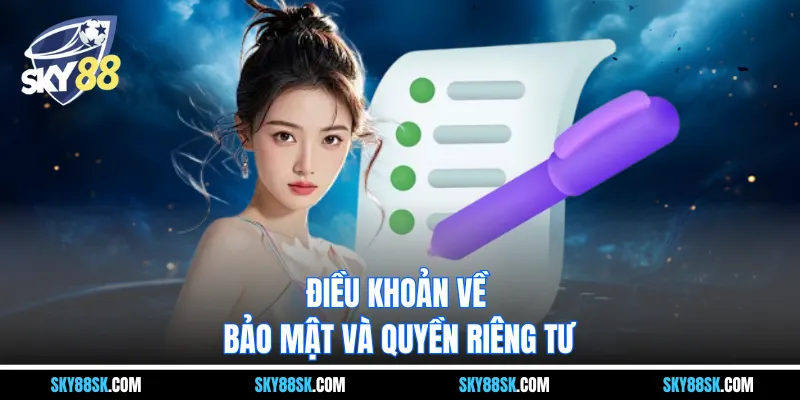 Điều khoản về bảo mật và quyền riêng tư
