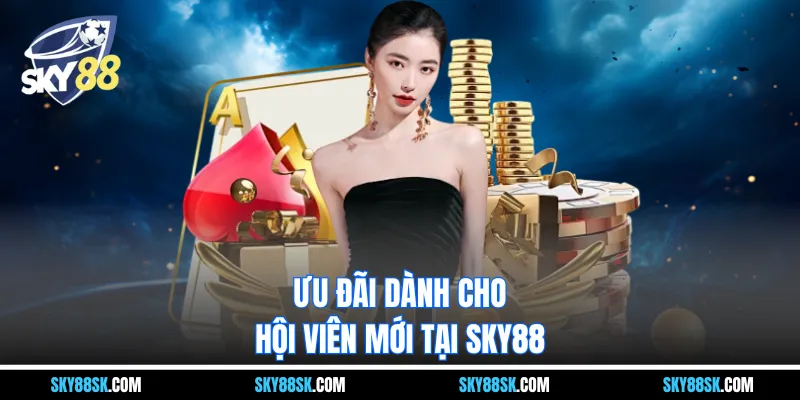 Ưu đãi dành cho hội viên mới tại Sky88